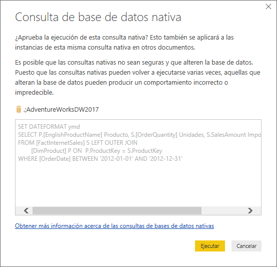 Conectar SQL Server-Consulta-datos-nativa