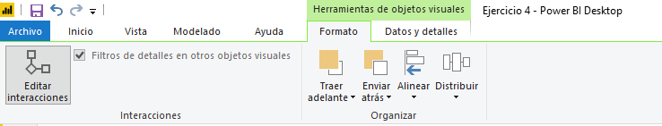 Editar interacciones de las segmentaciones de datos