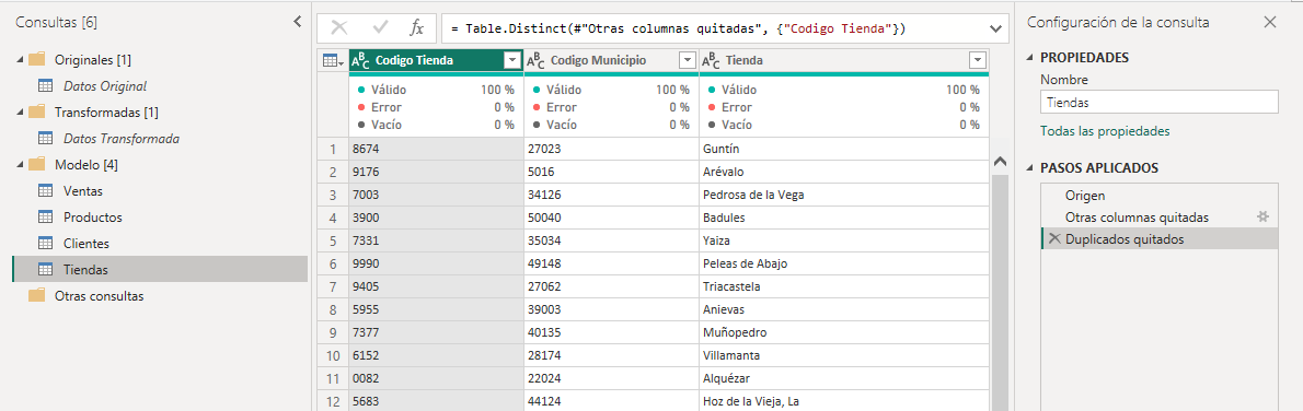 dataXbi-Organizacion consultas Power Query